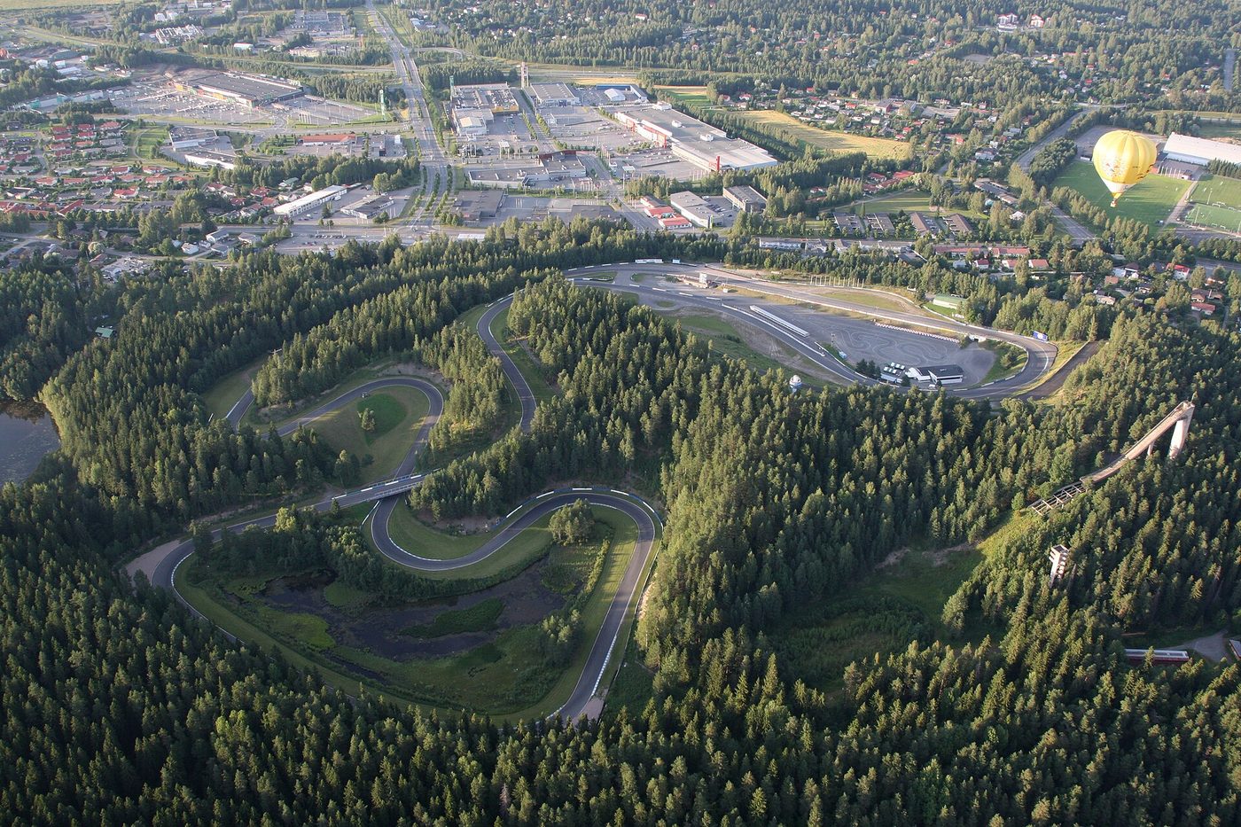 Ahvenisto Race Circuit — трасса, фото